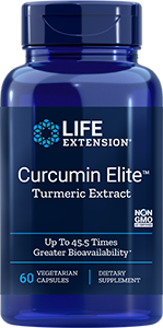 Curcumin Elite Turmeric Extract, 60 vegetarian capsules, 500mg.