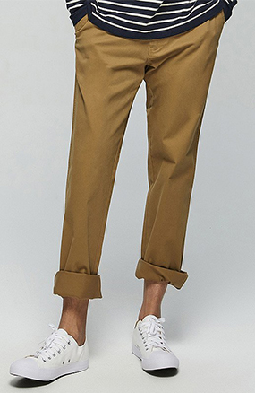 休闲裤 直筒工装 轻弹水洗 男款