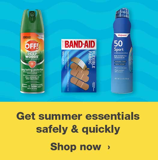 Get summer essentials safely & quickly. Shop now.