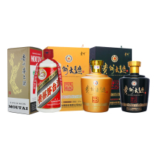 53度飞天茅台酒500ml+53度茅台贵州大曲 2.5L 狗年+猪年