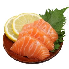 三文鱼刺身约500g 精选中段送芥末