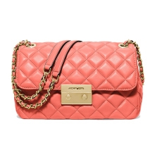 MICHAEL KORS迈克科尔斯 粉色手提单肩斜跨女士包30F5GSLL3L