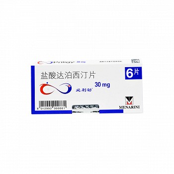 必利劲 盐酸达泊西汀片 30mg*6片