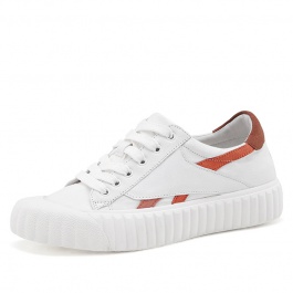 【赫升】隐形内增高小白鞋女鞋2019新款休闲百搭帆布鞋增高鞋女潮5CM