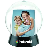 Polaroid Interactive Sphere Snow Globe Photo Holder