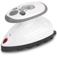 Small Mini Iron - Dual Voltage Compact Design, Great For Travel