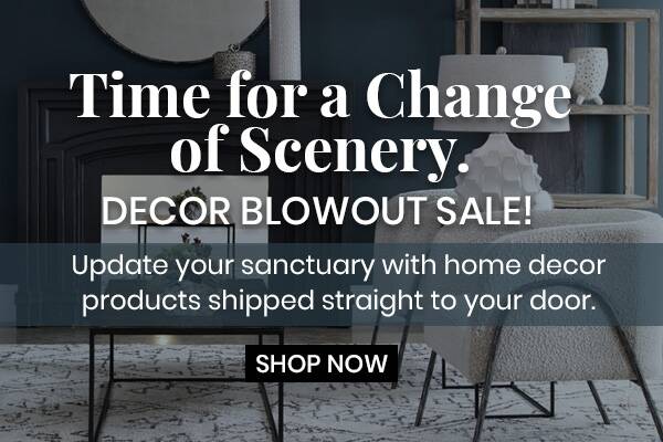 home decor blowout sale