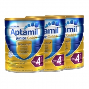 Aptamil 爱他美 金装版 婴儿奶粉 4段 900g 三罐装