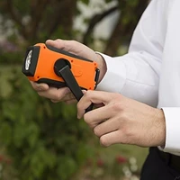 Solar & Hand Crank Am/Fm/Noaa Wb Digital Dynamo Radio, Charger, Light