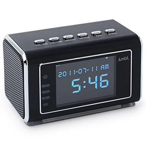 Mini Hidden Camera Radio Clock W/Motion Detection & Night Vision