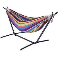 Camping Hammock - Space Saving Steel Frame & Carrying Bag
