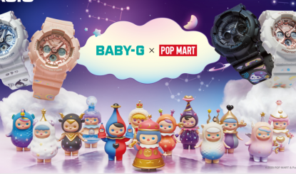 卡西欧官方商城卡西欧头条 企业新闻 激发“潮萌力”！BABY-G携手POP MART探索梦幻星空