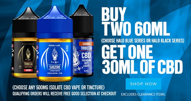 Halo E-Liquid promo