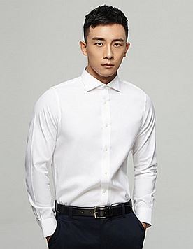 凡客日式免烫衬衫温莎领 白色