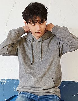 凡客经典连帽卫衣 花灰色