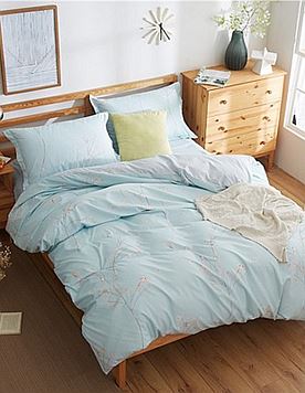 恒源祥印花四件套 HYX034TJ 数枝梅