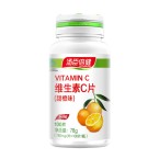 汤臣倍健 维生素C片100片 vc咀嚼片搭天然VE泡腾泡片FG