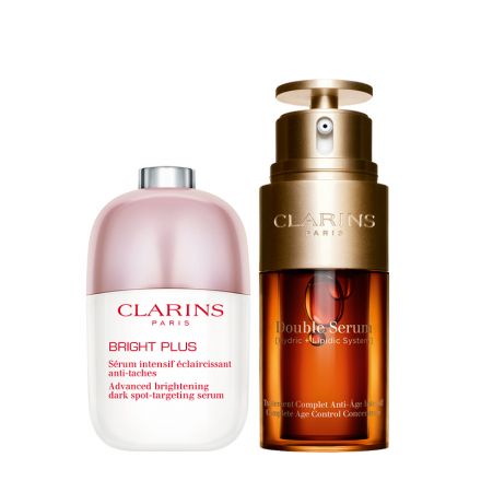 「黄金双萃+光芒小瓷瓶」双萃焕活修护精华露30ml+透亮焕白淡斑精华30ml