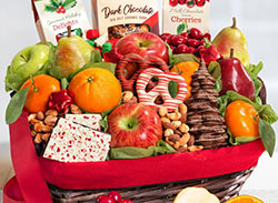 Christmas Fruit Basket