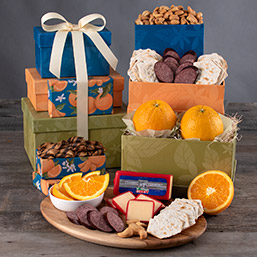 Fruit and Gourmet Gift Tower 6809