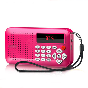 凡丁F1收音机MP3老人迷你小音响插卡音箱新款便携式音乐播放器随身听可充电儿童音乐老年外放听歌听戏评书机