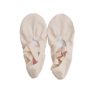 陈婷儿童芭蕾鞋女童幼儿平底舞蹈鞋成人软底练功鞋猫爪鞋无抽绳