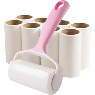 粘毛器可撕式滚筒粘毛去毛滚刷卷纸除毛粘尘纸吸头发沾毛神器AA款