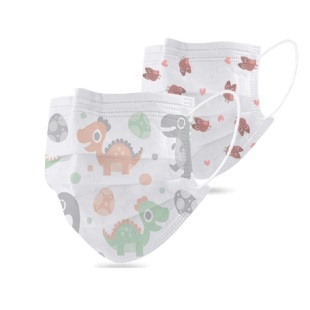 儿童口罩一次性熔喷口罩大中小学生宝宝口罩透气三层幼儿面罩口罩