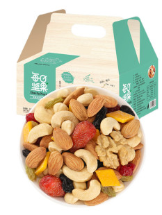 每日坚果综合混合坚果什锦干果仁小包散装儿童孕妇零食雪花酥30包