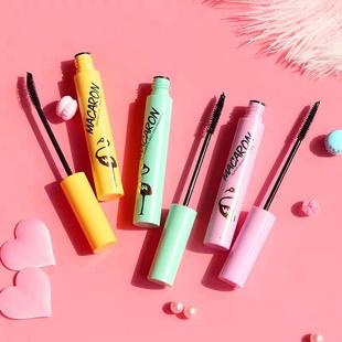 火烈鸟马卡龙睫毛膏女防水纤长卷翘李佳琦推荐不晕染脱妆极细刷头