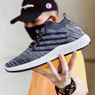 2020男鞋春秋季新款百搭男士休闲鞋运动鞋透气跑步鞋子男软底潮6