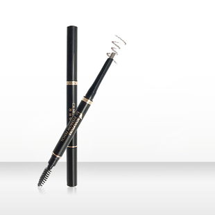 眉笔防水持久不脱色超细头防汗不晕染极细芯女自然初学者双头带刷