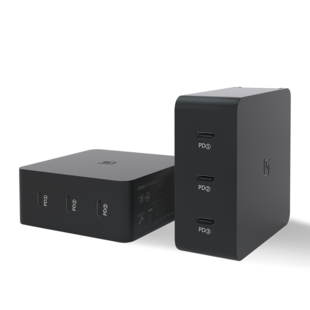 老七贸易66W多口PD快充65充电器桌面三口适用苹果iPhone11手机配件iPad12.9双口48闪充小米非GaN氮化