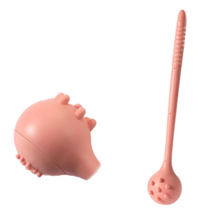 按摩棒捶背敲打锤敲背神器经络健身硅胶颈椎颈肩拍打家用小锤子