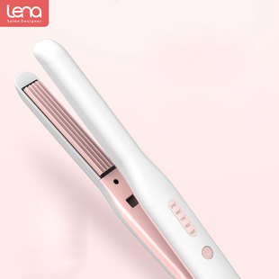 lena陶瓷玉米烫夹板迷你玉米须烫蓬松垫发根便携式内蓬烫夹不伤发