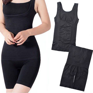 2020新款加强收腹瘦身衣收腹裤分体套装美体塑身衣束身收腹内裤女