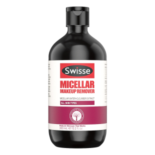 2瓶澳洲swisse小黄瓜卸妆水液女深层清洁面部眼唇温和不刺激300ml