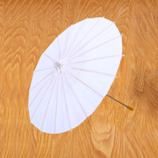 空白油纸伞diy材料 儿童手工制作幼儿园中国风绘画雨伞小手绘玩具