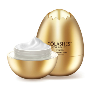 网红爆款蛋蛋面膜酵母卵壳补水保湿睡眠面膜免洗面膜霜30g