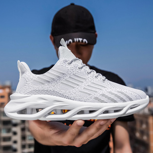 男鞋夏季透气2020新款网面薄款跑步休闲百搭春刀锋鞋运动鞋潮鞋J