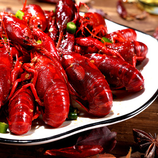 拍1发2 盱眙麻辣小龙虾即食盒装十三香1500g熟食香辣4-6钱非虾尾
