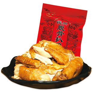 德城 德州脱骨扒鸡500克五香山东特产烧鸡卤味熟食鸡肉零食小吃