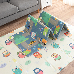 爬行垫加厚婴儿客厅宝宝爬爬垫无味可折叠家用xpe儿童收纳地垫子