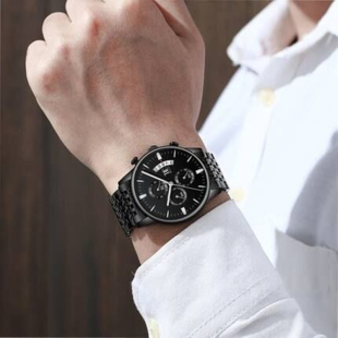 【年中大促】2019全新款男士进口手表瑞士概念防水时尚机芯蓝宝石