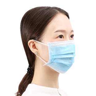 医用一次性口罩夏天薄款防尘透气小孩专用男女童儿童医疗防护三层
