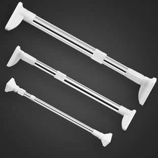 窗帘杆免打孔安装伸缩杆卧室衣柜晾衣架卫生间浴帘支撑杆子晾衣杆