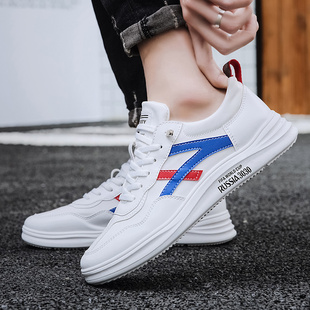 2020夏季男鞋透气新款潮鞋韩版休闲小白鞋潮流男士反光透气板鞋男