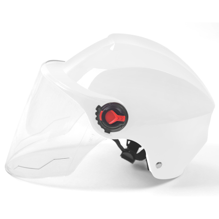 电动电瓶摩托车头盔灰男女士夏四季半盔防晒全盔可爱夏天安全帽