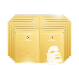 ESC玻尿酸原液蚕丝面膜天丝补水保湿滋润收缩毛孔深层清洁正品