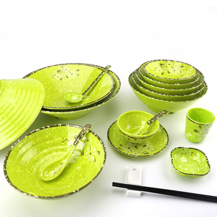 杨国福麻辣烫专用碗个性创意塑料密胺商用汤面碗仿瓷冒菜大碗大号